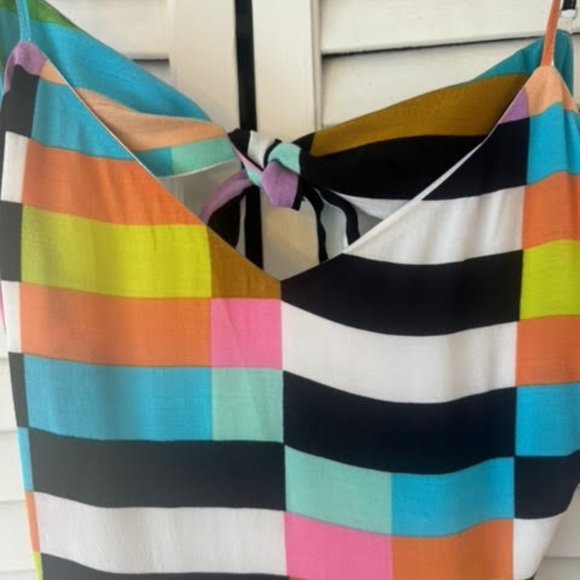 Mara Hoffman Rainbow Flag Stripe Maxi Dress - Picture 4 of 11